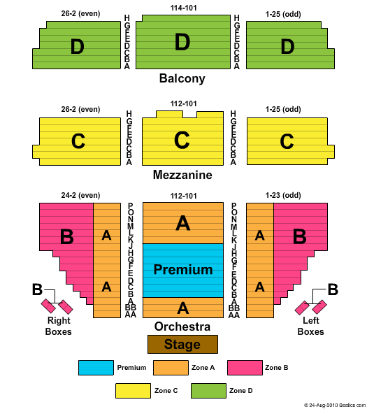 Cort Theatre Seating Chart